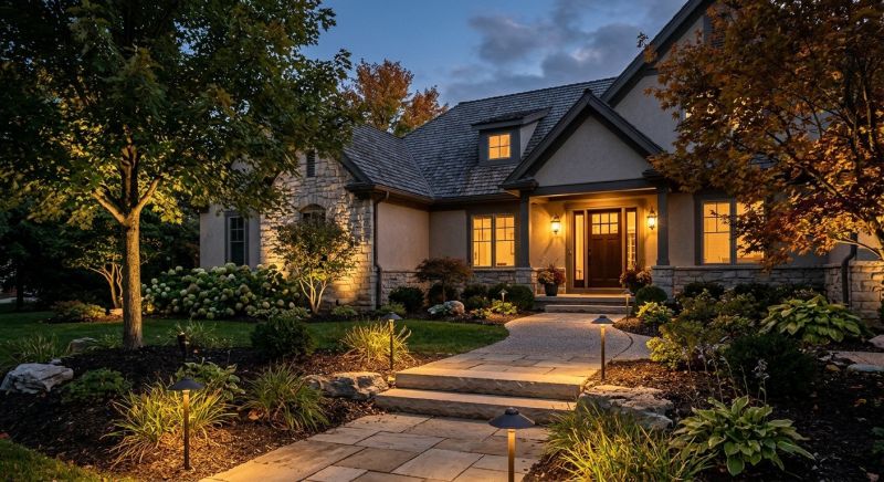 Driveway Lighting Installation in Orem, UT